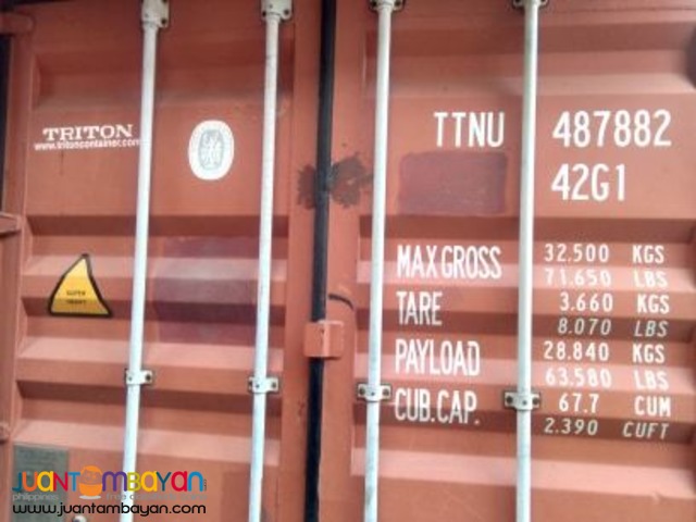 20'ft Container Van in Cebu 20'ft Container Van in Cebu