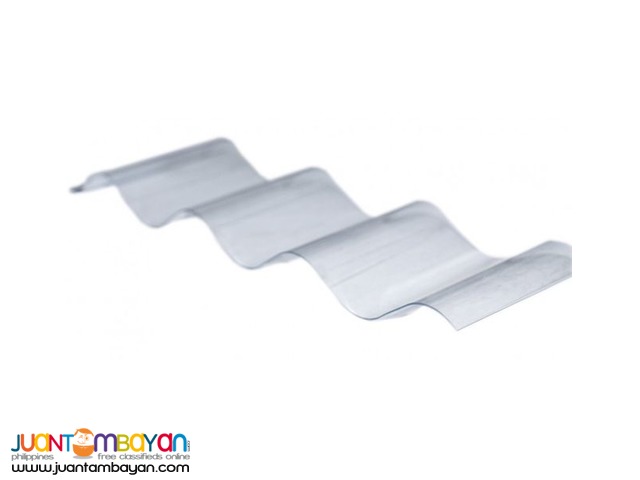 Sunshield Vintage Circular Corrugated Sheets (Clear)