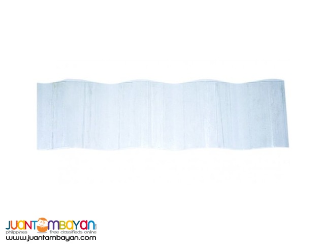 Sunshield Vintage Circular Corrugated Sheets (Clear)