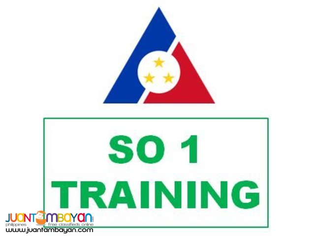 SO1 Training in Dagupan City
