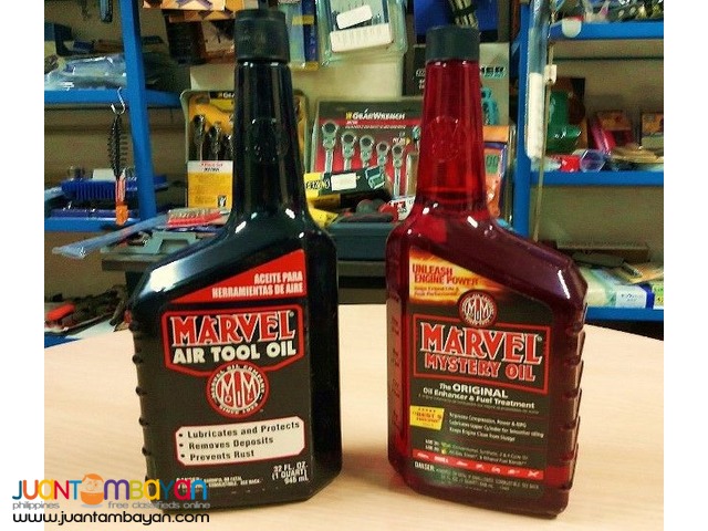 Marvel Air Tool Oil and Marvel Mystery Oil 