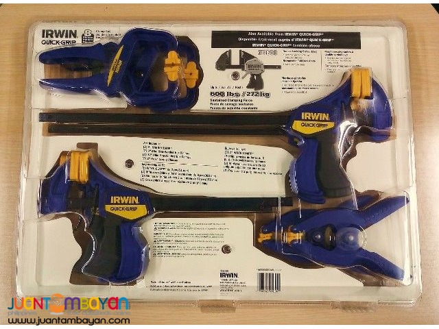 Irwin 4935502 8-piece Quick-Grip Clamp Set