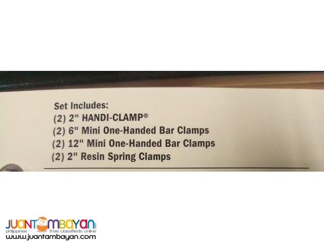 Irwin 4935502 8-piece Quick-Grip Clamp Set