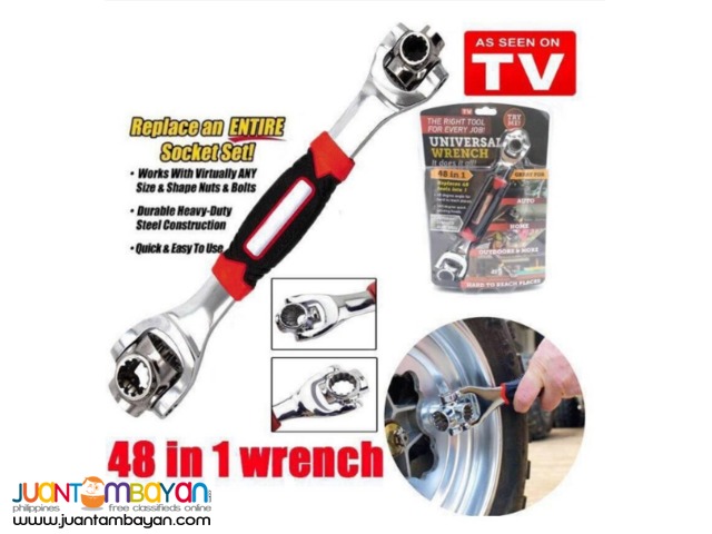 48 In 1 360 Degrees Universal Wrench