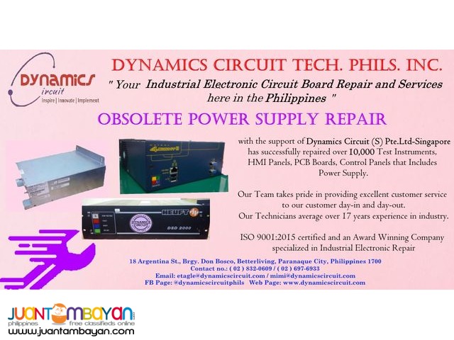 Power Supply Repair and Services Philippines