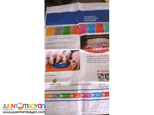 LAMINATED PRINTED SACKS BOTH SIDE