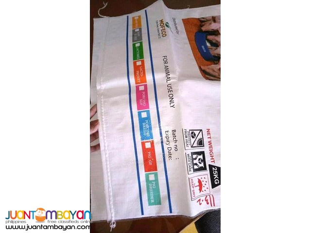 LAMINATED PRINTED SACKS BOTH SIDE