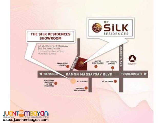 The Silk Residences (Condominium) Sta. Mesa, Manila
