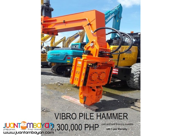 Vibro pile hammer