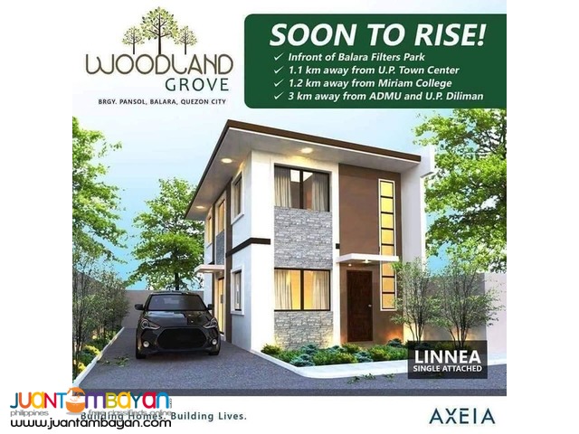 LINNEA Single-attached House WOODLAND GROVE Balara Quezon City