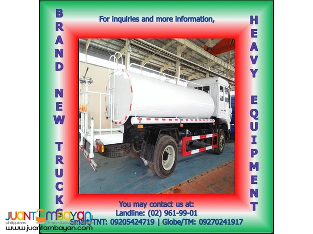 Brand New 6 wheeler HOMAN Water Truck 4,000L Euro 4