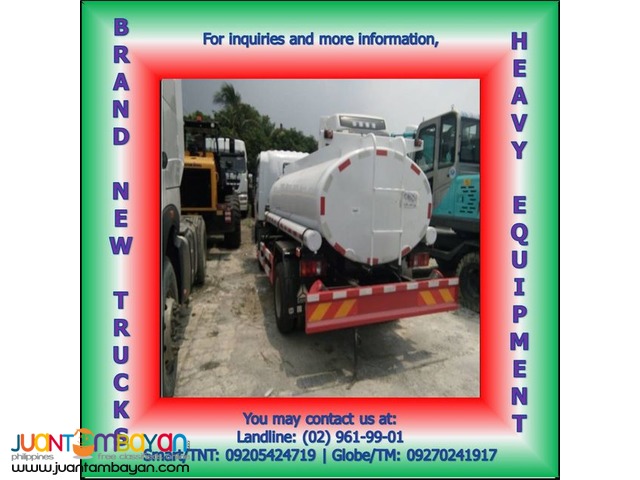 Brand New 6 wheeler HOMAN Water Truck 4,000L Euro 4