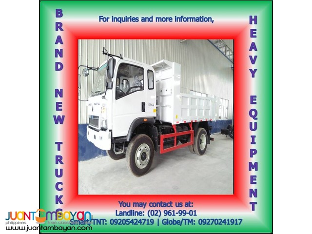 Brand New 6 wheeler HOMAN Dump Trucks Euro 4