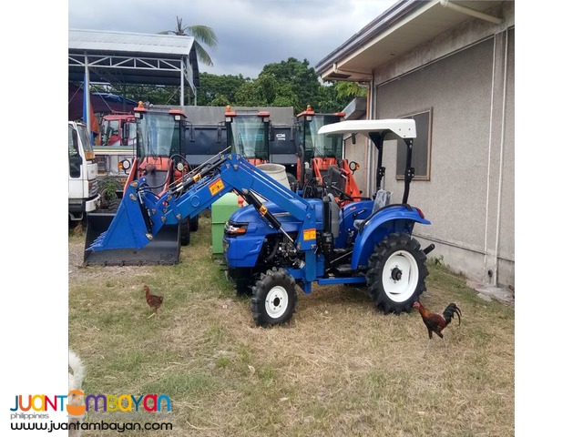 Brand New Farm Tractor With Backhoe And Front Loader 