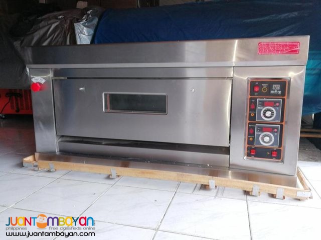 1 DECK OVEN (2 TRAY GAS OVEN) 1 DECK OVEN (2 TRAY GAS OVEN)