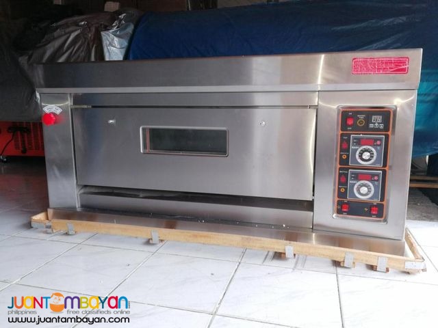 1 DECK OVEN (2 TRAY GAS OVEN)