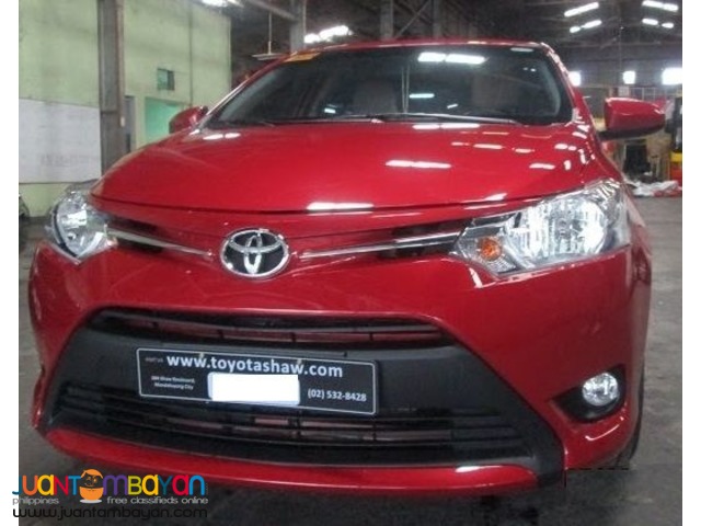 Toyota Vios RED FOR RENT A CAR