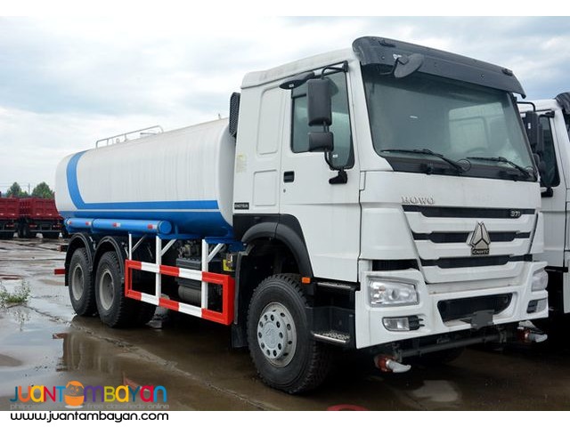 20kl water truck sinotruk howo a7 10 wheeler