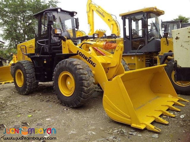 LONKING WHEEL LOADER CDM 843 2.5 CUBIC CAP