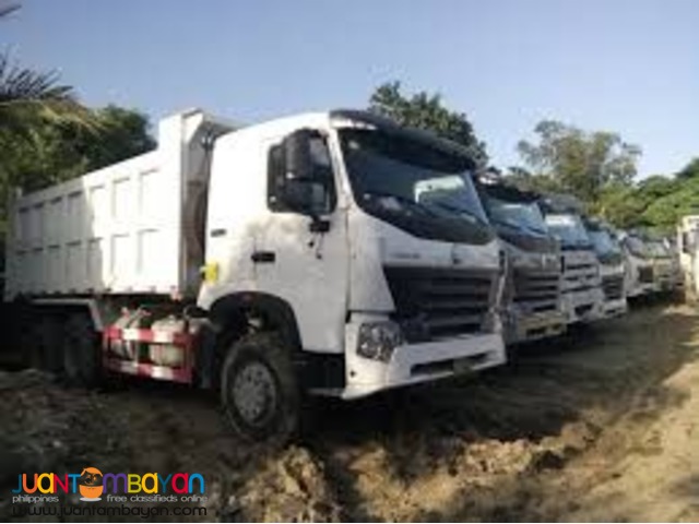 FOR SALE 10 Wheeler HOWO A7/T7 Dump Truck EURO 4