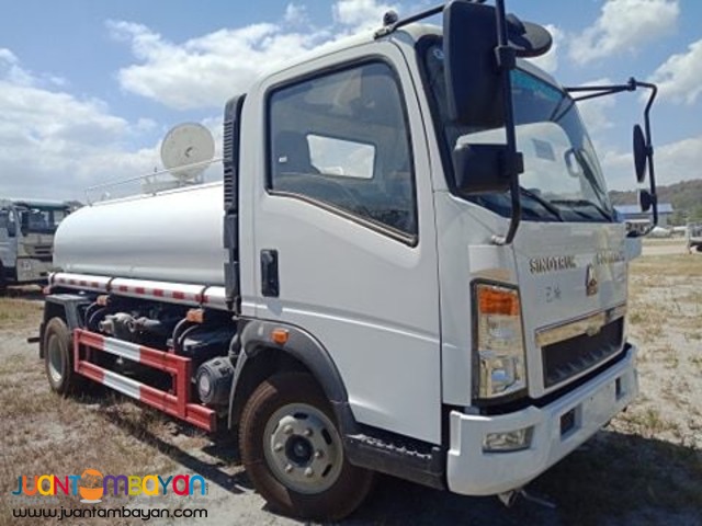 6 wheeler water tanker 4000l euro 4