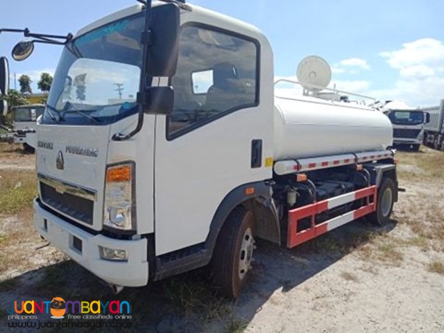 6 wheeler water tanker 4000l euro 4