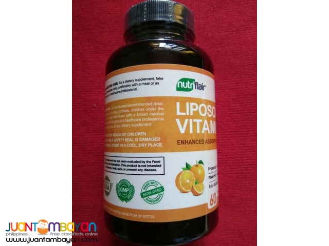 NutriFlair Liposomal Vitamin C 1200 mg