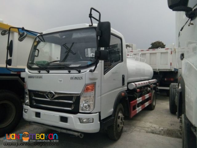 FOR SALE 6 Wheeler HOMAN Water Truck 4KL EURO 4