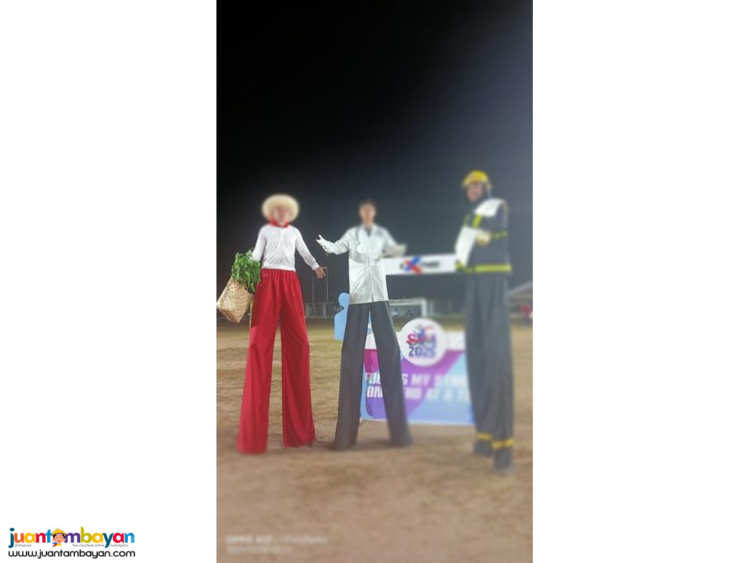 Stilt walkers, stilts, walking stilt for event and birthday party