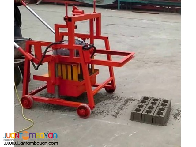 Hollow Block Machine (QT2-45 Movable Electric) 