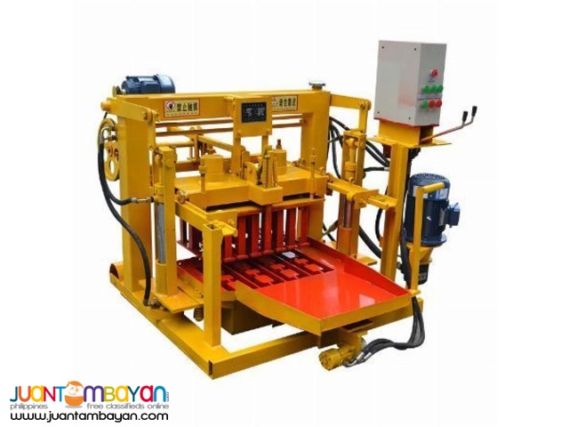 Hollo Block Maker QT4-35 Mobile Hydraulic