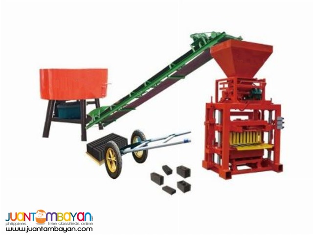 QTA4-35 Semi-auto Hollow Block Making Machine