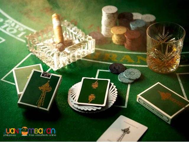 Green Ace Fulton's Casino Playing Cards