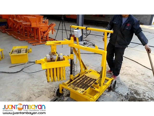 Movable Electric Hallow Block Maker