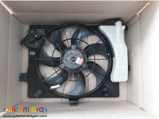 Hyundai accent radiator fan assembly