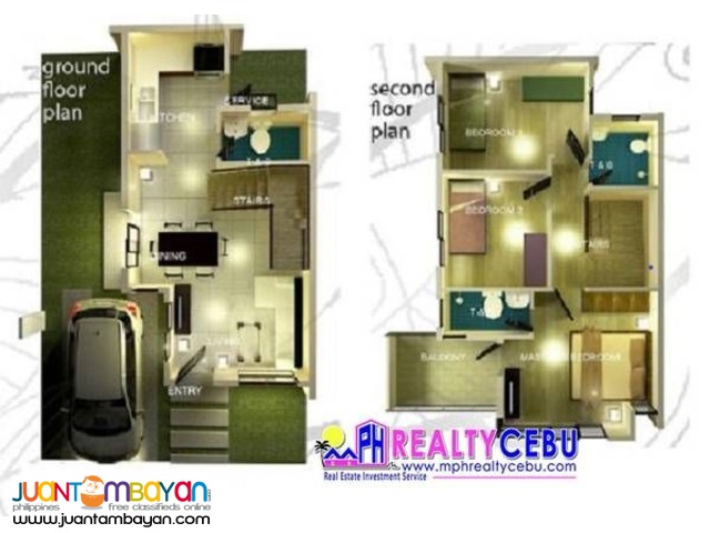83m² Single Attached House in St Francis Hills Consolacion Cebu