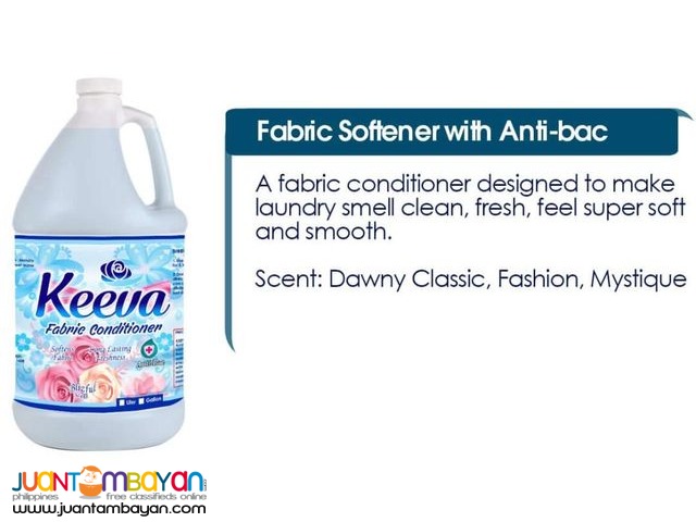 KEEVA Fabric Softener with Anti-Bac (ORGANIC)