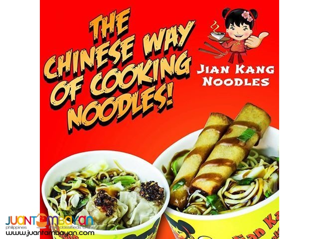 Jian Kang Noodles Open for Franchise NATIONWIDE