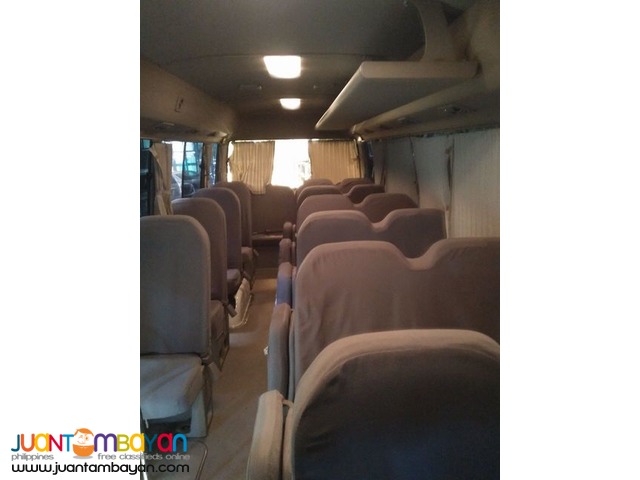  TOYOTA COASTER FOR RENT!! CALL: 09088733554
