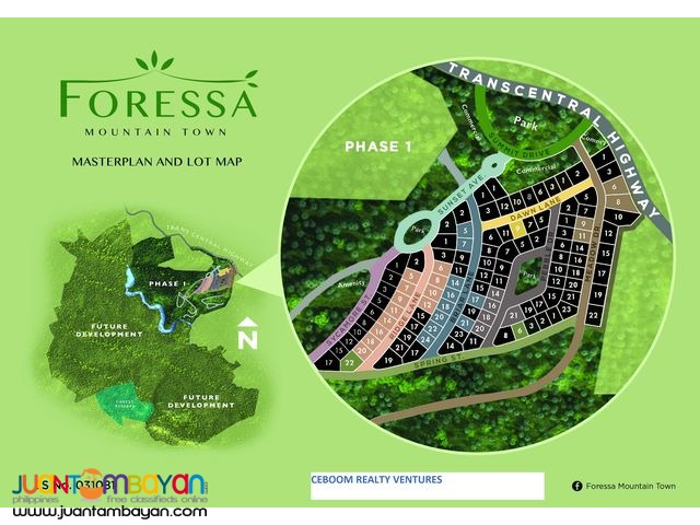 Foressa Mountain Town by Aboitiz Lot For sale