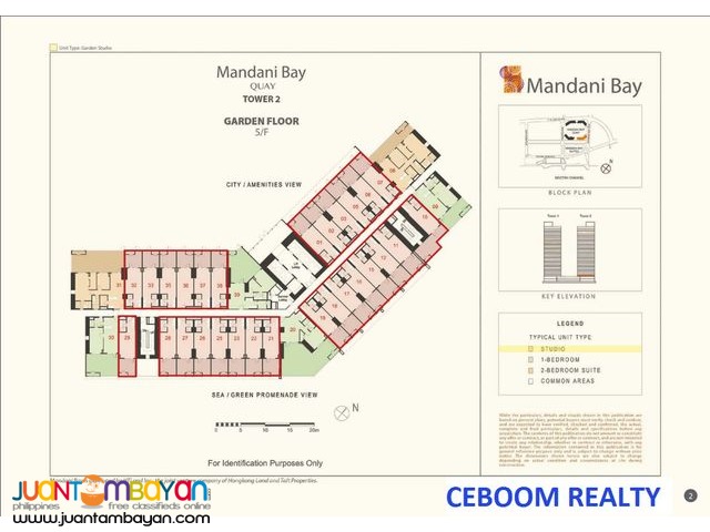Mandani Bay Quay 2 Bedrooms Condo