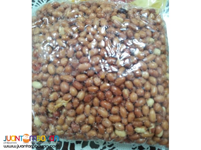 Adobo peanuts and Quality Mix nuts etc.