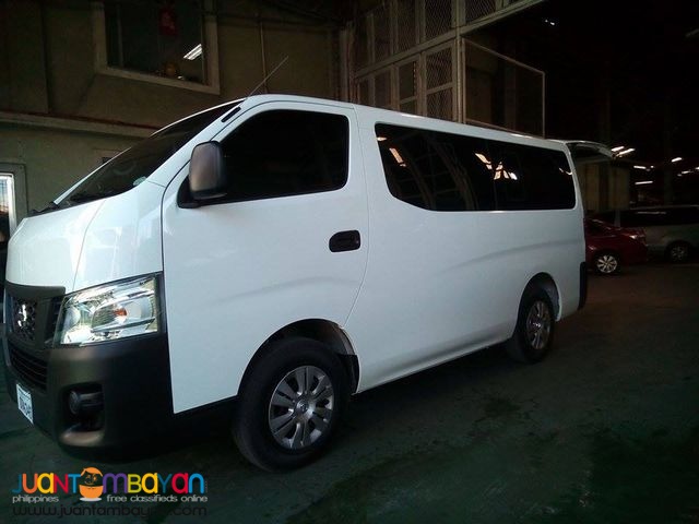 Nissan Urvan for Rent at Cheapest Price! 09989632040 
