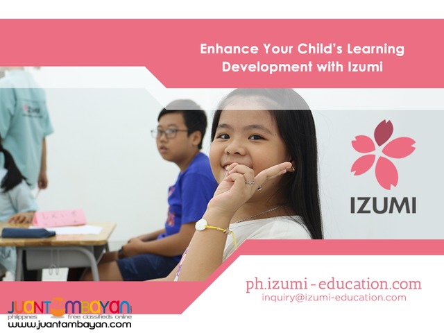Enhance Your Child’s Learning Development with Izumi Enhance Your Child’s Learning Development with Izumi