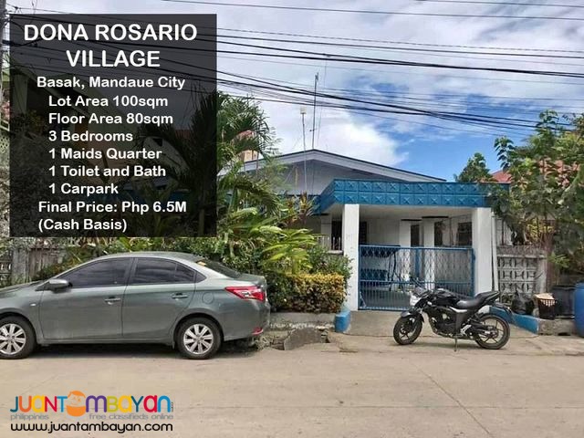 Rush House for sale at Doña Rosario Village Basak Mandaue City Rush House for sale at Doña Rosario Village Basak Mandaue City