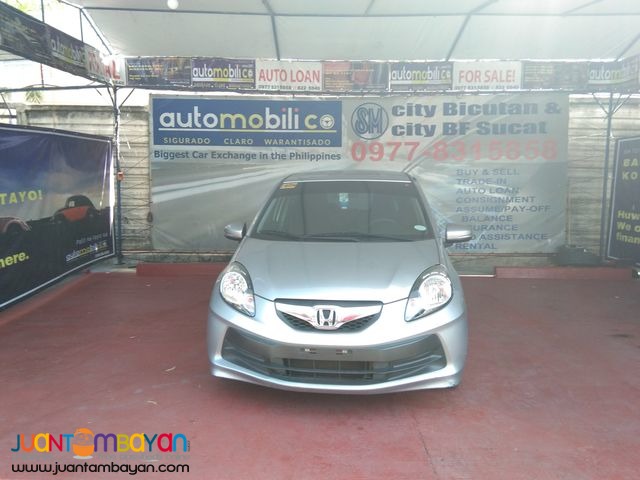 2016 Honda Brio Silver Gas AT - Automobilico SM City Bicutan