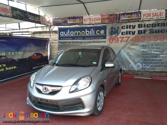 2016 Honda Brio Silver Gas AT - Automobilico SM City Bicutan