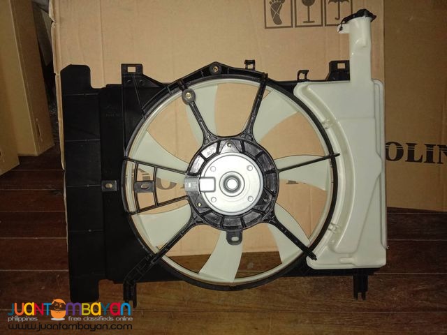 Toyota vios radiator fan assembly