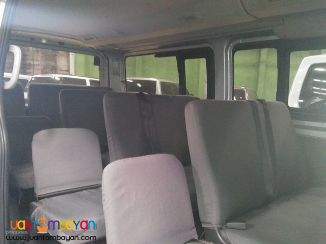 Nissan Urvan for Rent at Lowest Price! Call/Text 09989632040 