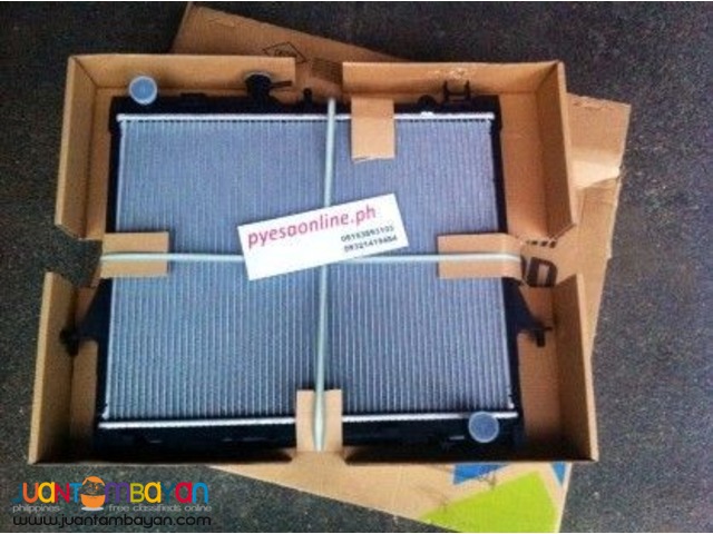 Isuzu alterra radiator assembly